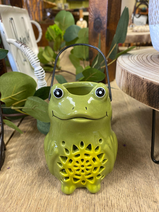 Frog Tea Light Holder